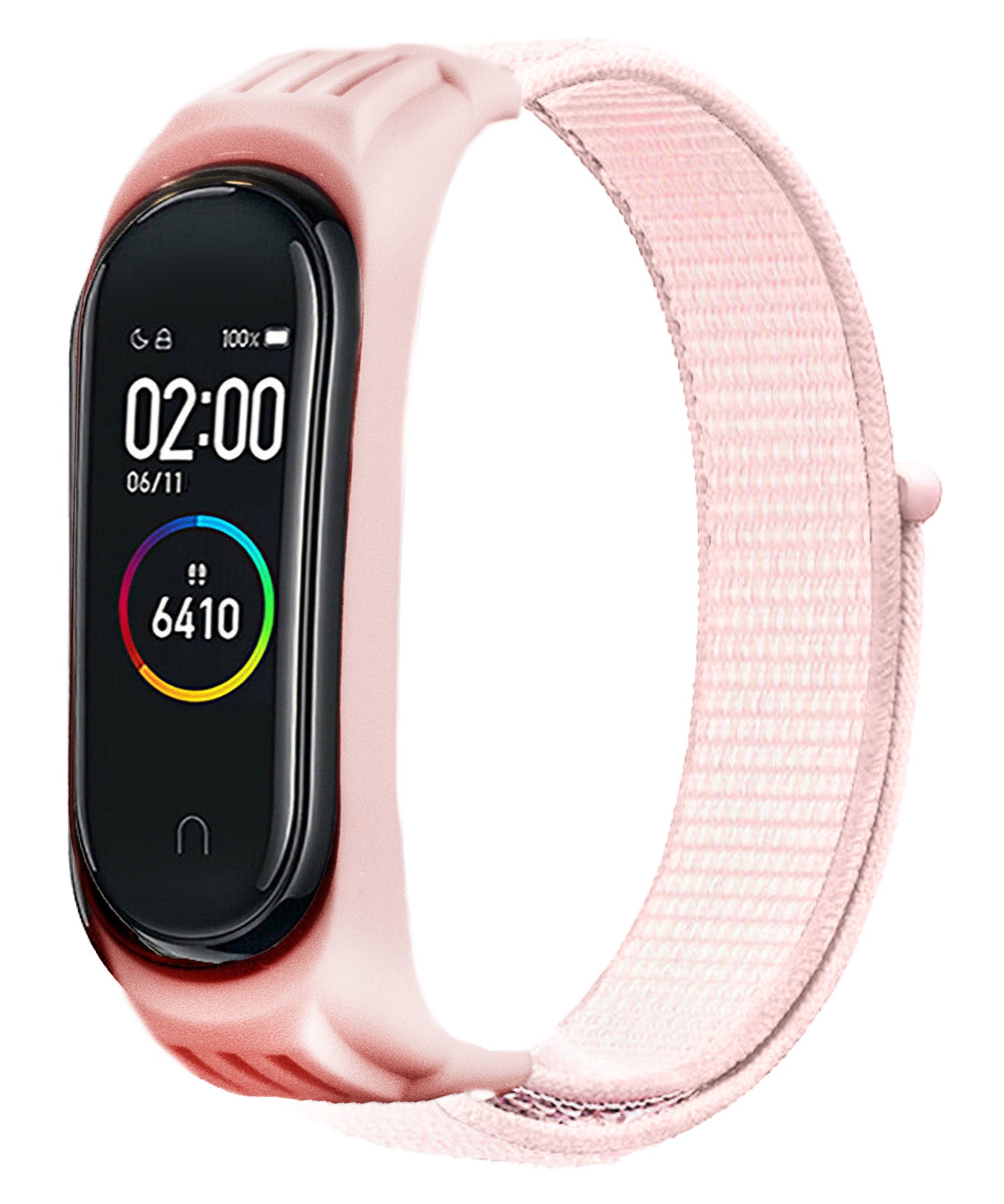 xiaomi-mi-band-5-nylon-bandje-roze