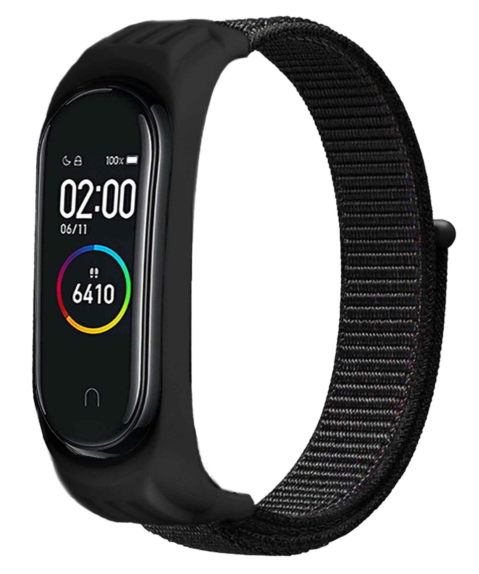 Xiaomi Mi Band Nylon Strap (Black) - Main Image