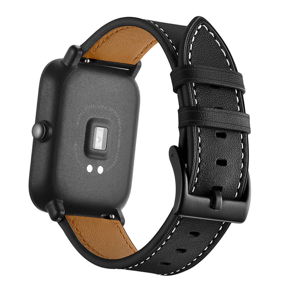 xiaomi-mi-watch-lite-leren-bandje-zwa