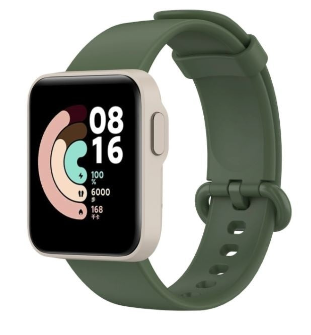 xiaomi-mi-watch-lite-siliconen-bandje-donkergroen