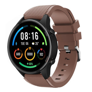 xiaomi-mi-watch-siliconen-bandje-bruin