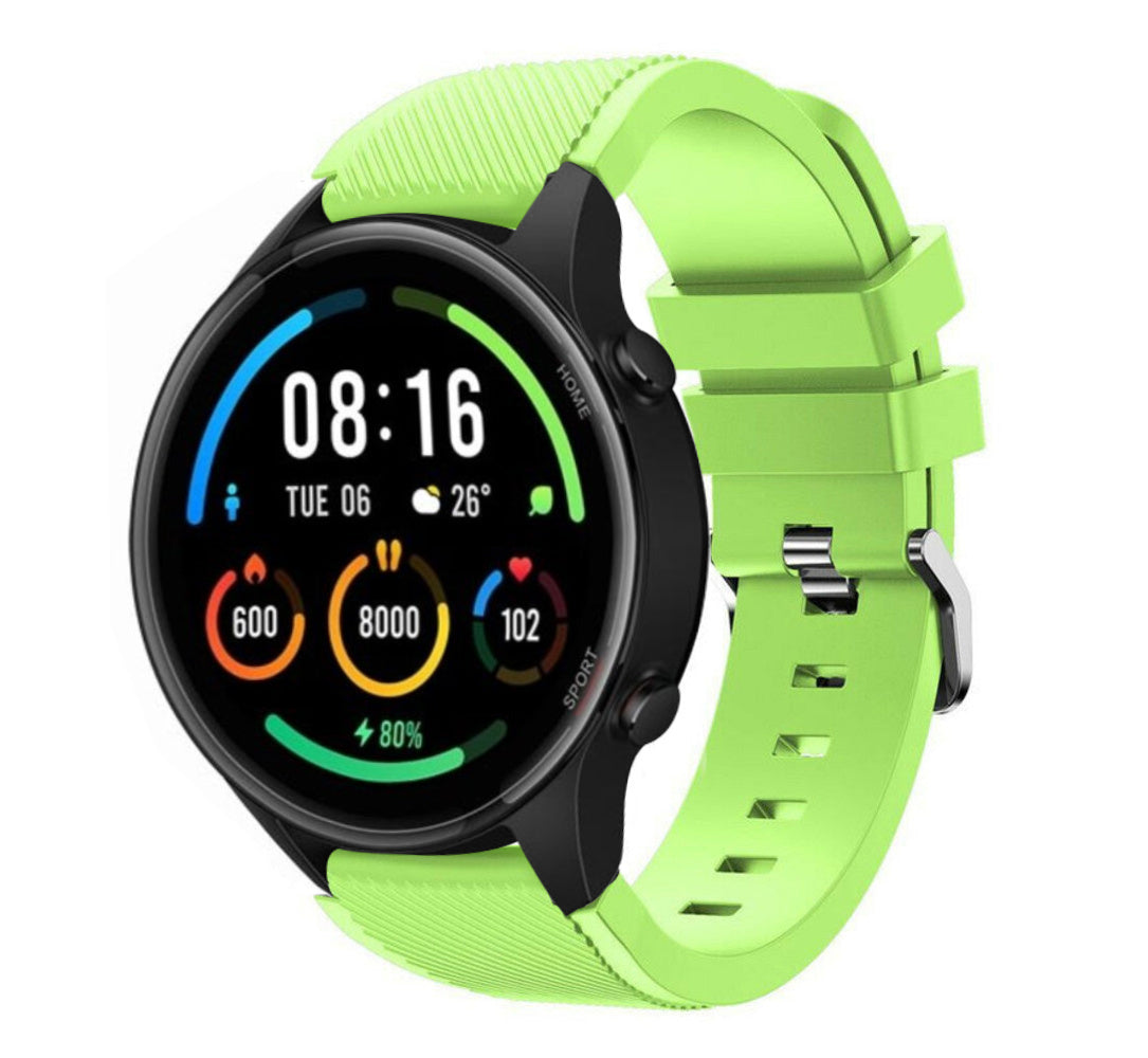 xiaomi-mi-watch-siliconen-bandje-lichtgroen