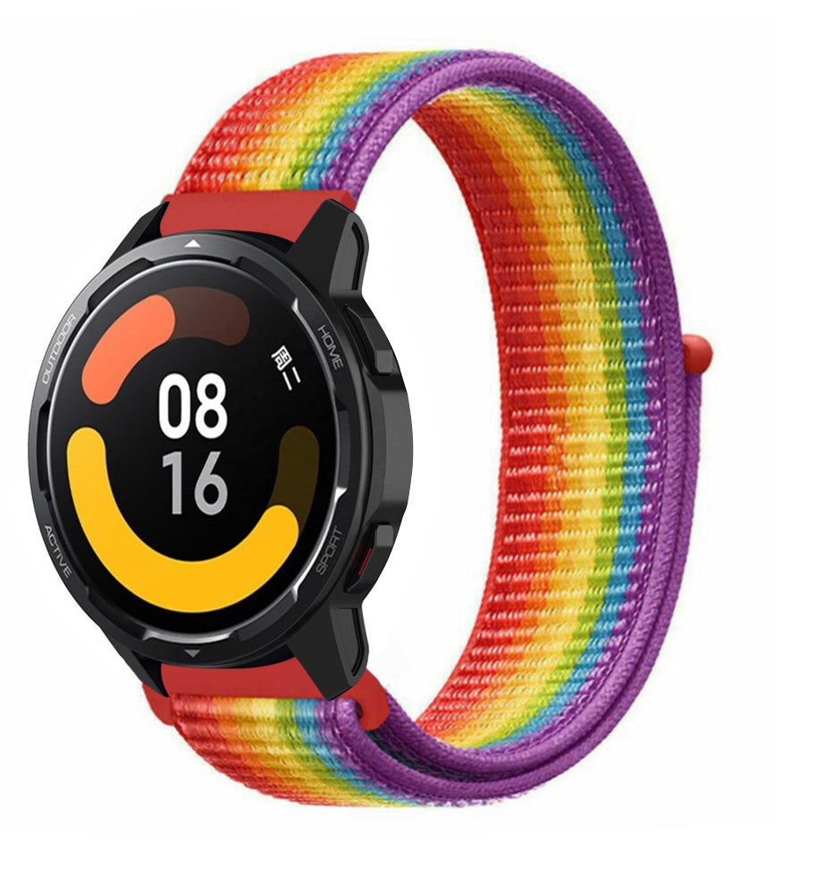 xiaomi-watch-s1-nylon-band-regenboog