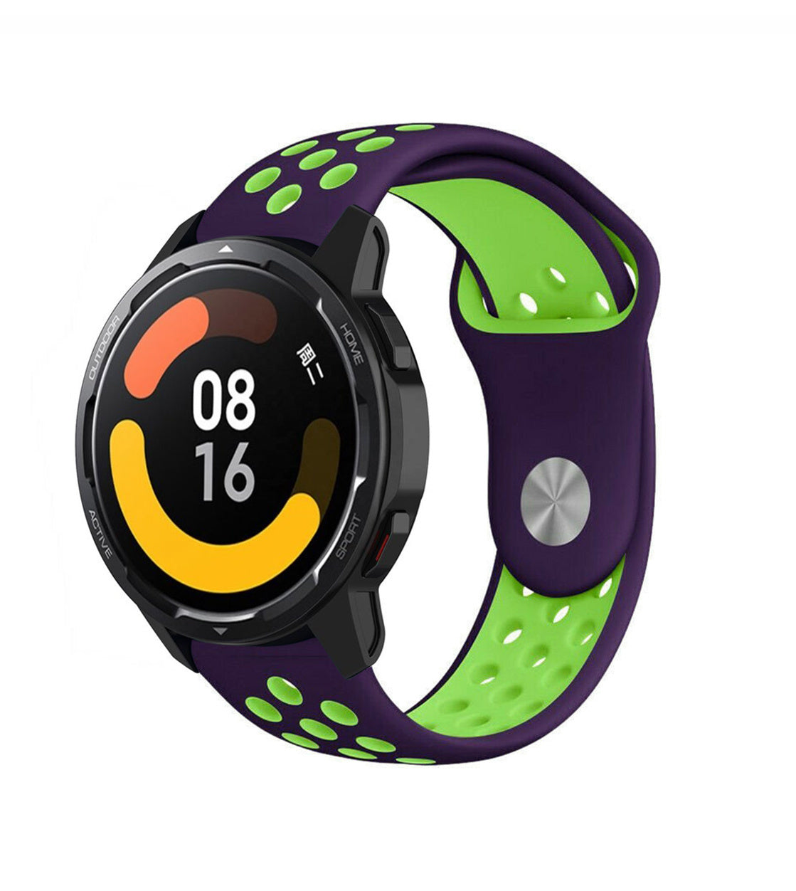 xiaomi-watch-s1-sport-bandje-paars-groen