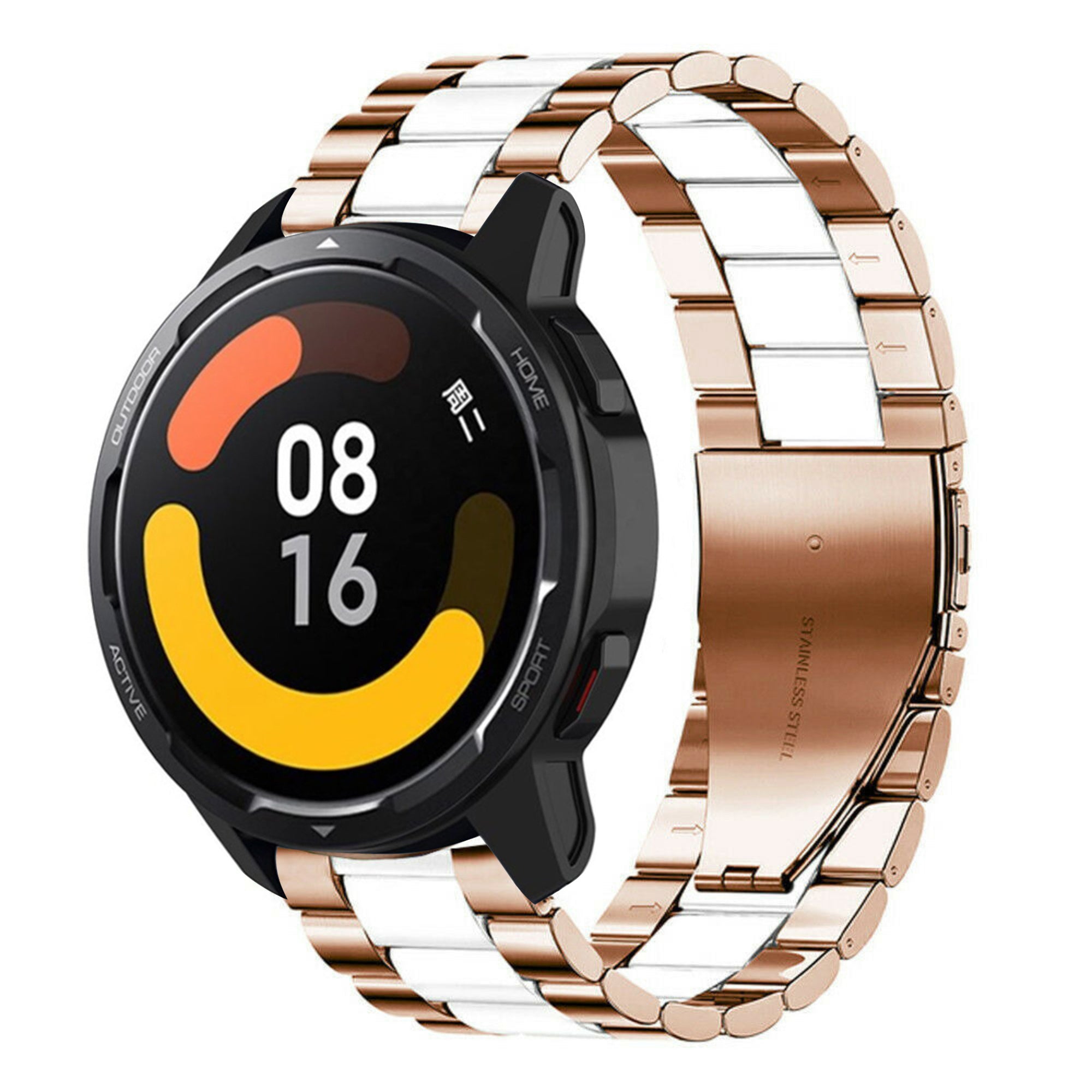 xiaomi-watch-s1-stalen-band-rose-goud-wit