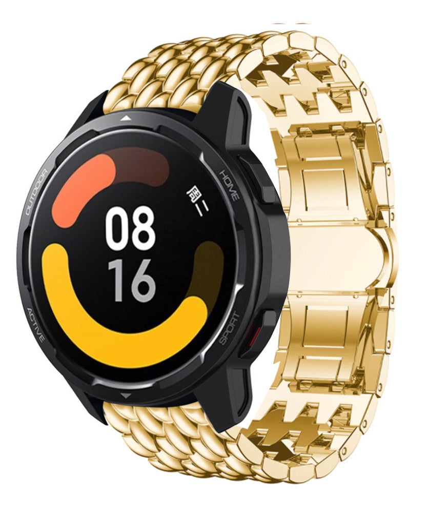 xiaomi-watch-s1-stalen-draak-bandje-goud