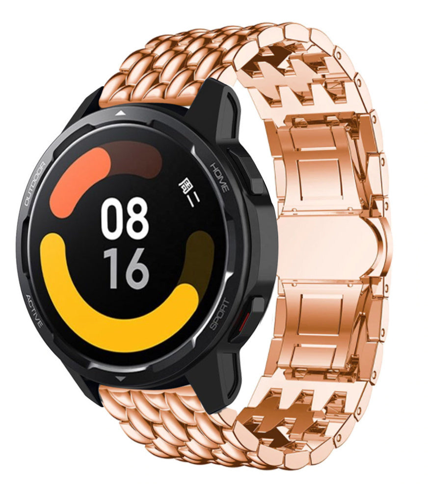 xiaomi-watch-s1-stalen-draak-bandje-rose-goud