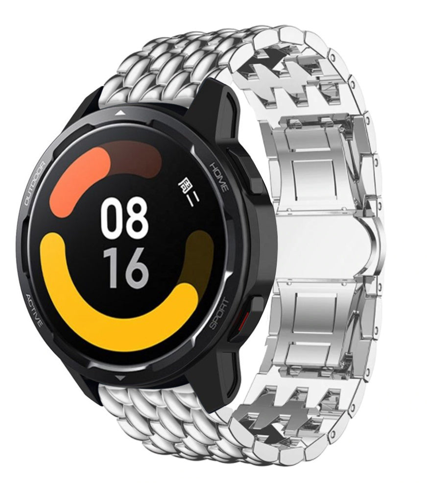 xiaomi-watch-s1-stalen-draak-bandje-zilver