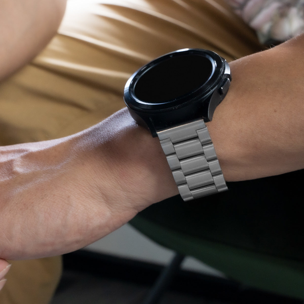 Amazfit Active Steel Strap (Silver)