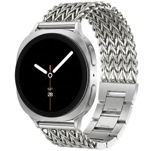 Samsung Galaxy Watch 8 - 40mm Metal Mesh Strap (Silver)