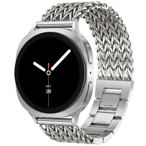 Samsung Galaxy Watch 9 - 40mm Metal Mesh Strap (Silver)