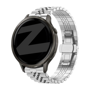 Bandz Garmin Vivomove Luxe Steel Strap 'Jubilee' (Silver)