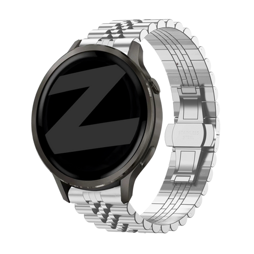 Bandz Garmin Approach J1 Steel Strap 'Jubilee' (Silver)