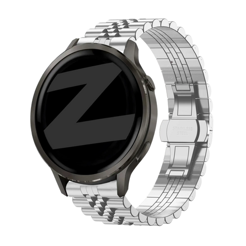 Bandz Garmin Forerunner 170 Steel Strap 'Jubilee' (Silver)