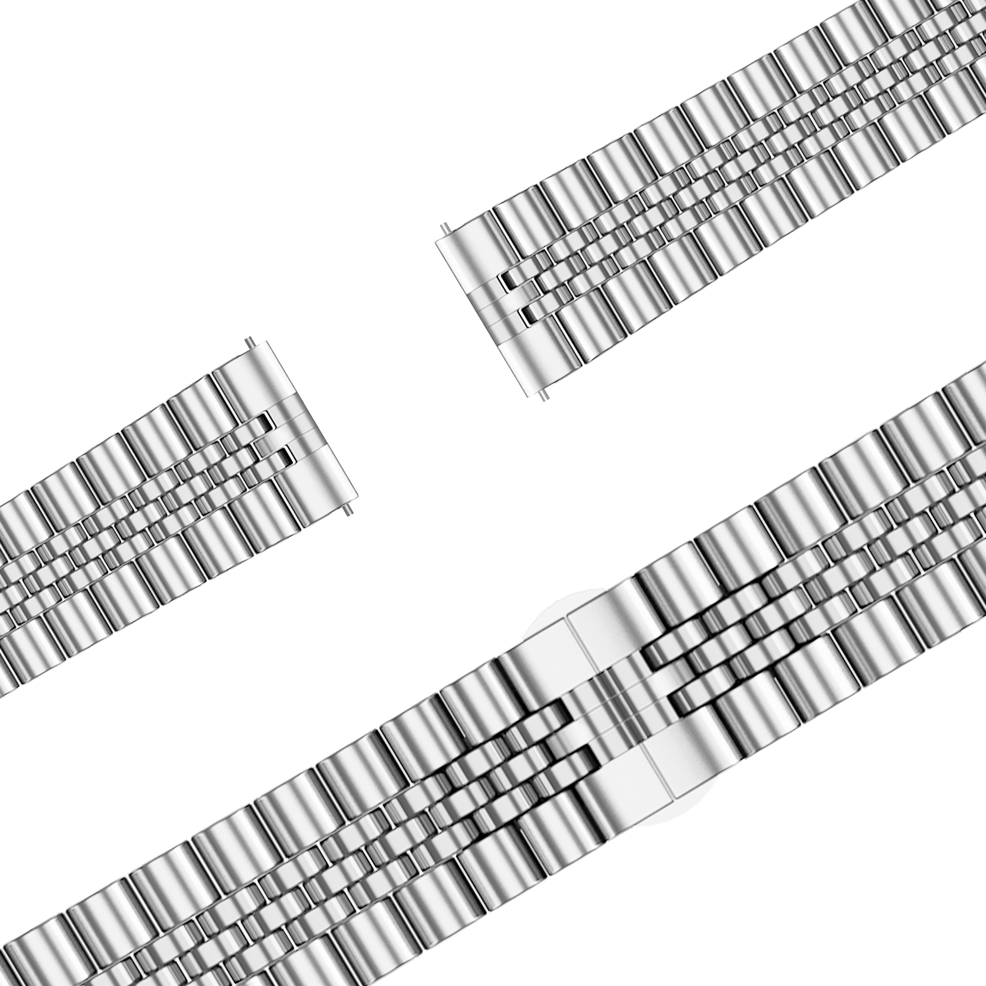 Bandz Garmin Venu SQ 2 Steel Strap 'Jubilee' (Silver)