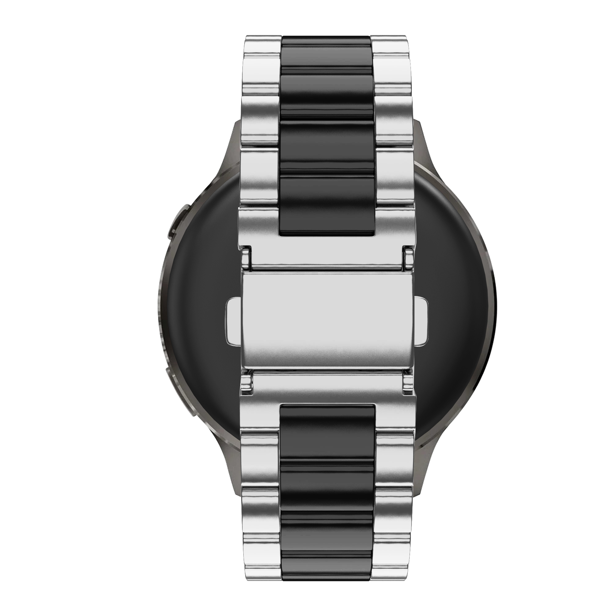 Bandz Garmin Venu 2 Steel Strap 'Classic' (Silver/Black)