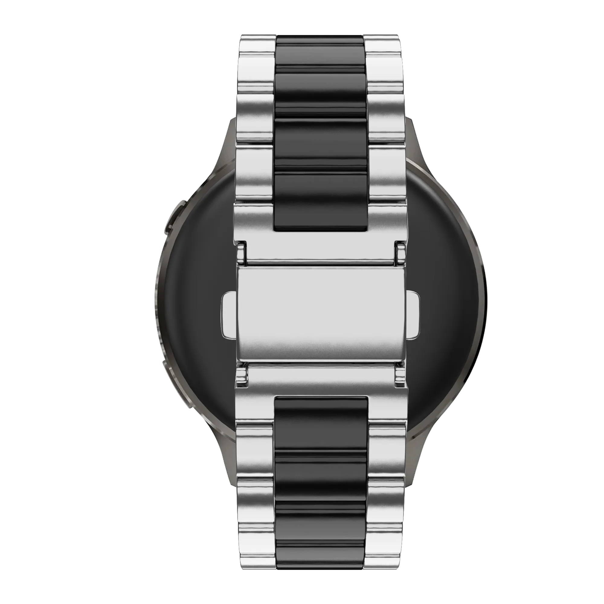 Bandz Garmin Bounce 2 Steel Strap 'Classic' (Silver/Black)