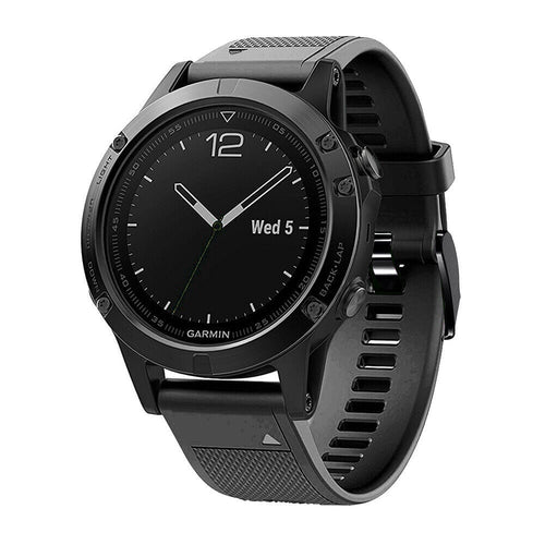 Garmin Approach S70 - 47mm Silicone Strap (Black)