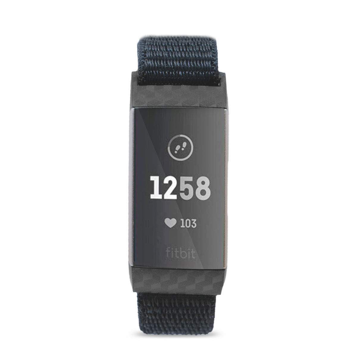 Fitbit Charge 3 Nylon Strap Black