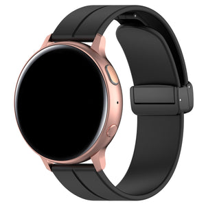 Amazfit Bip U (Pro) D-Buckle Silicone Strap (Black)