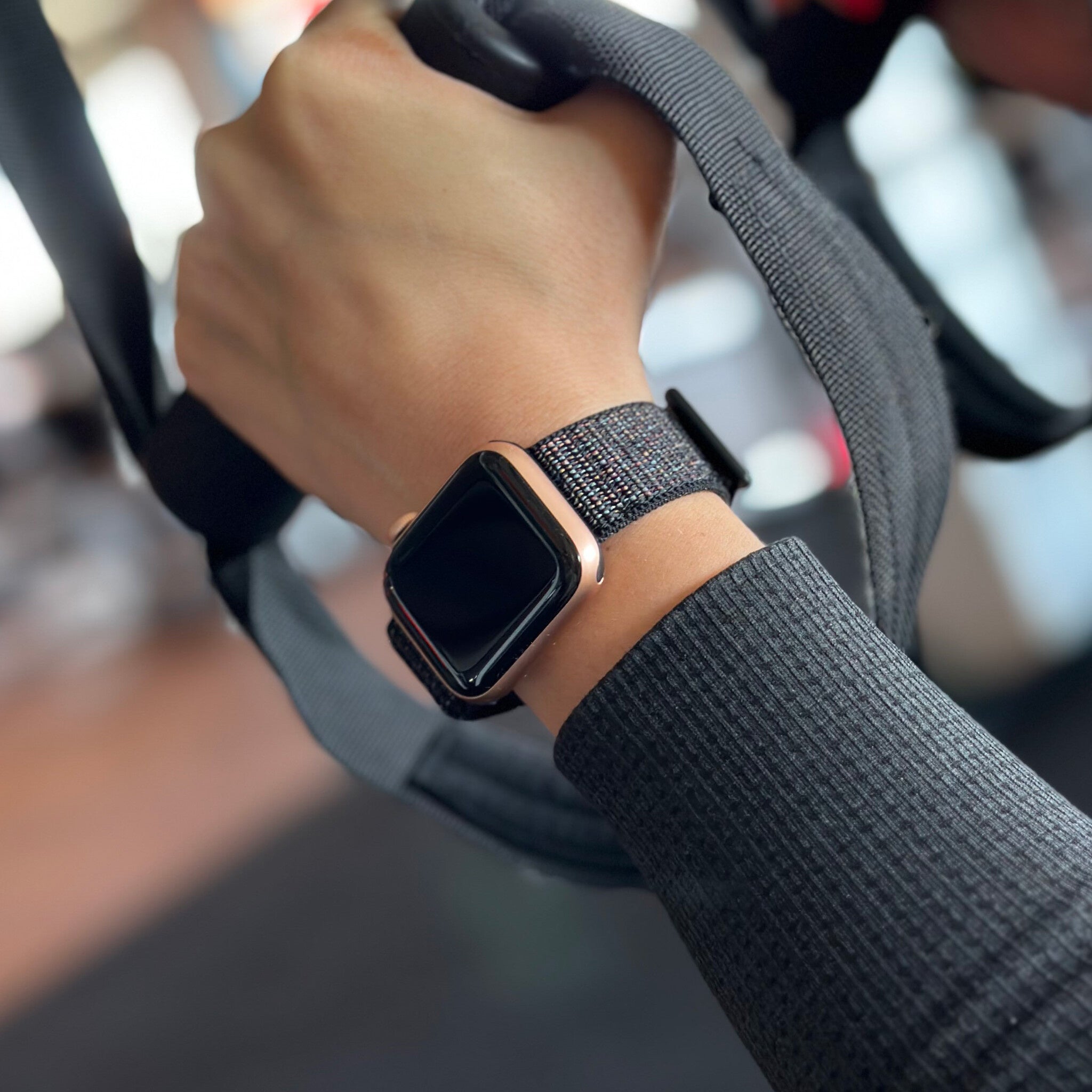 Apple Watch Ultra Nylon Strap (Black)