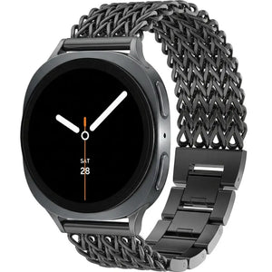 Samsung Galaxy Watch 8 Classic Metal Mesh Strap (Black)