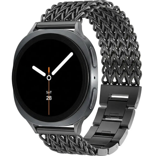 Samsung Galaxy Watch 8 Classic Metal Mesh Strap (Black)