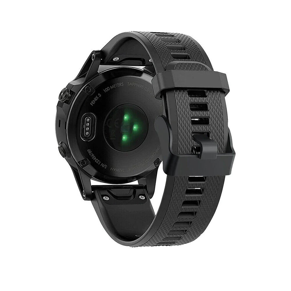 Garmin Forerunner 970 Silicone Strap (Black)