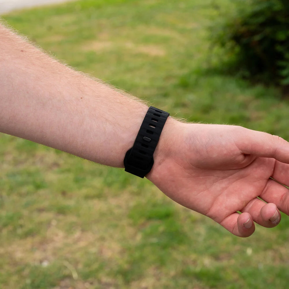 Samsung Gear Sport Outdoor Silicone Strap (Black)