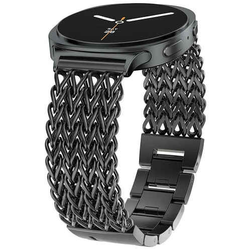 Samsung Galaxy Watch 9 - 44mm Metal Mesh Strap (Black)
