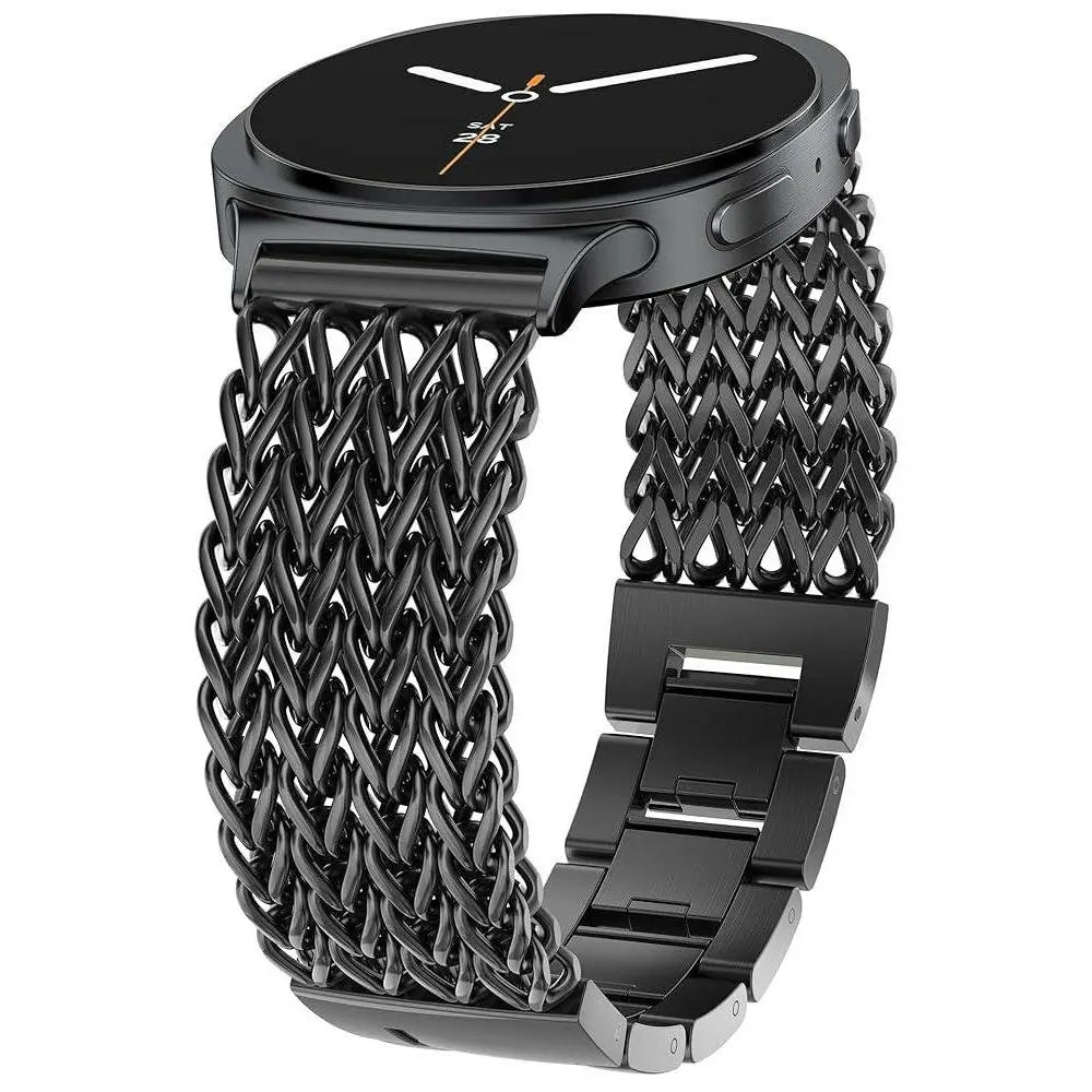 Samsung Galaxy Watch 9 - 44mm Metal Mesh Strap (Black)