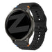 Bandz Garmin Venu 4 - 45mm Silicone Strap 'Wave' (Black)