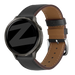 Bandz Garmin Vivoactive 3 Leather Strap 'Deluxe' (Black)