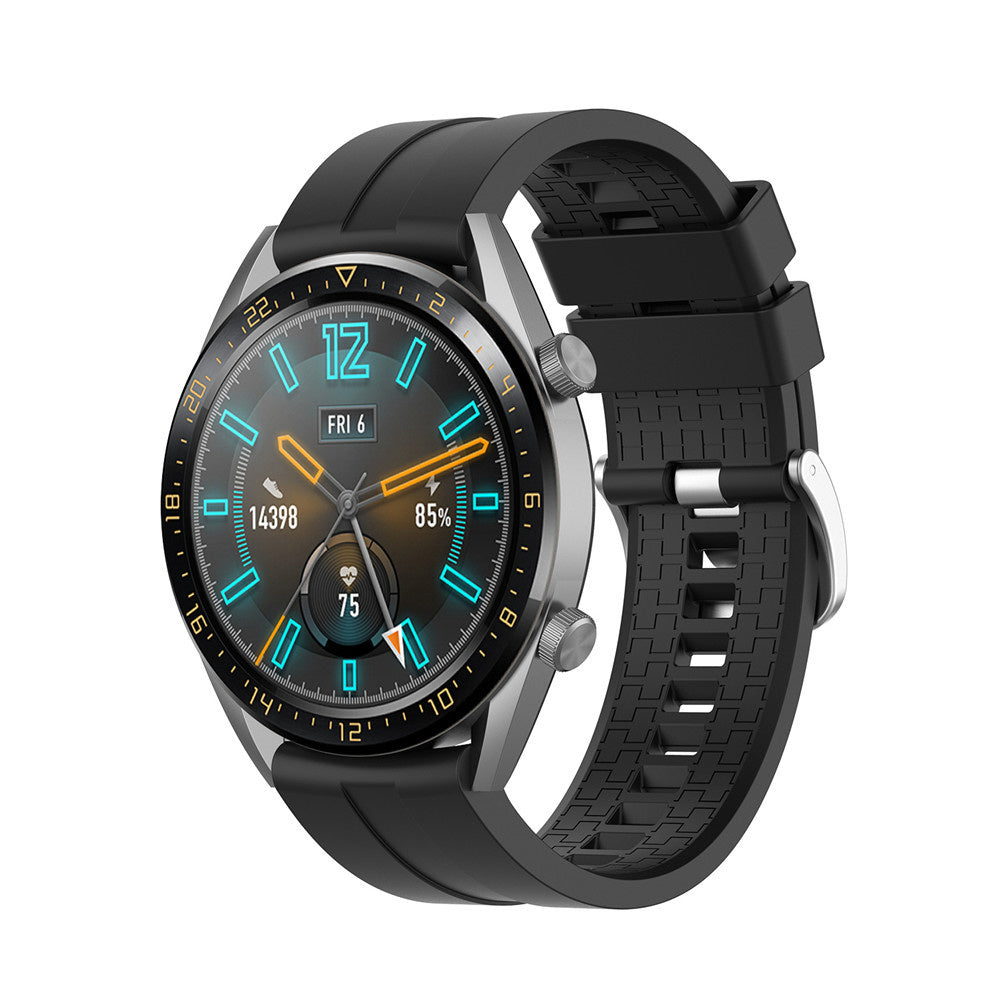 Huawei Watch GT 5 - 46mm Extreme Silicone Strap (Black)