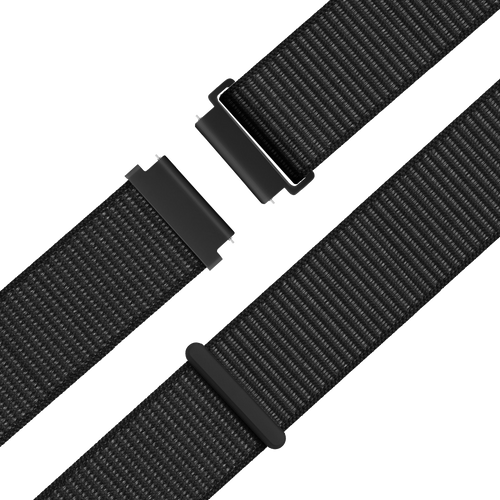 Bandz Garmin Vivoactive 4s Nylon Loop Strap (Black)