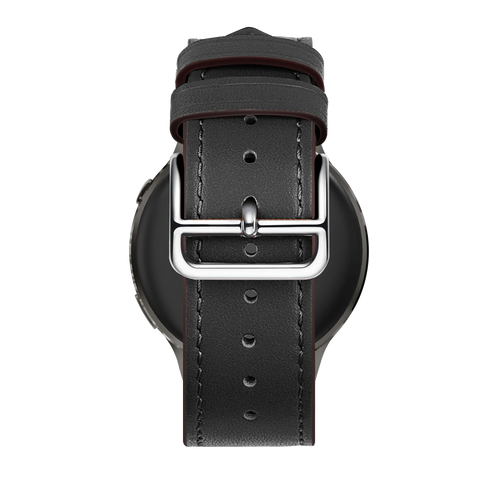 Bandz Garmin Venu 3s Leather Strap 'Deluxe' (Black)