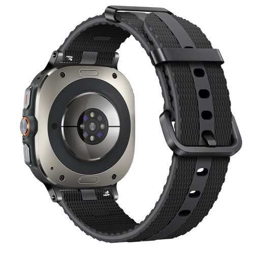 Samsung Galaxy Watch Ultra Silicone Active Strap (Black)