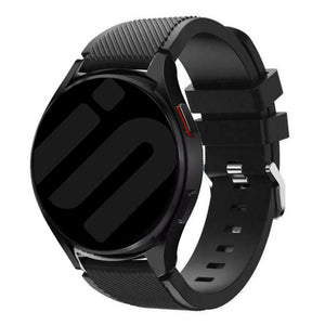 Withings ScanWatch Nova Twill Silicone Strap (Black)