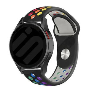 Amazfit Active Sport Strap (Black/Colourful)